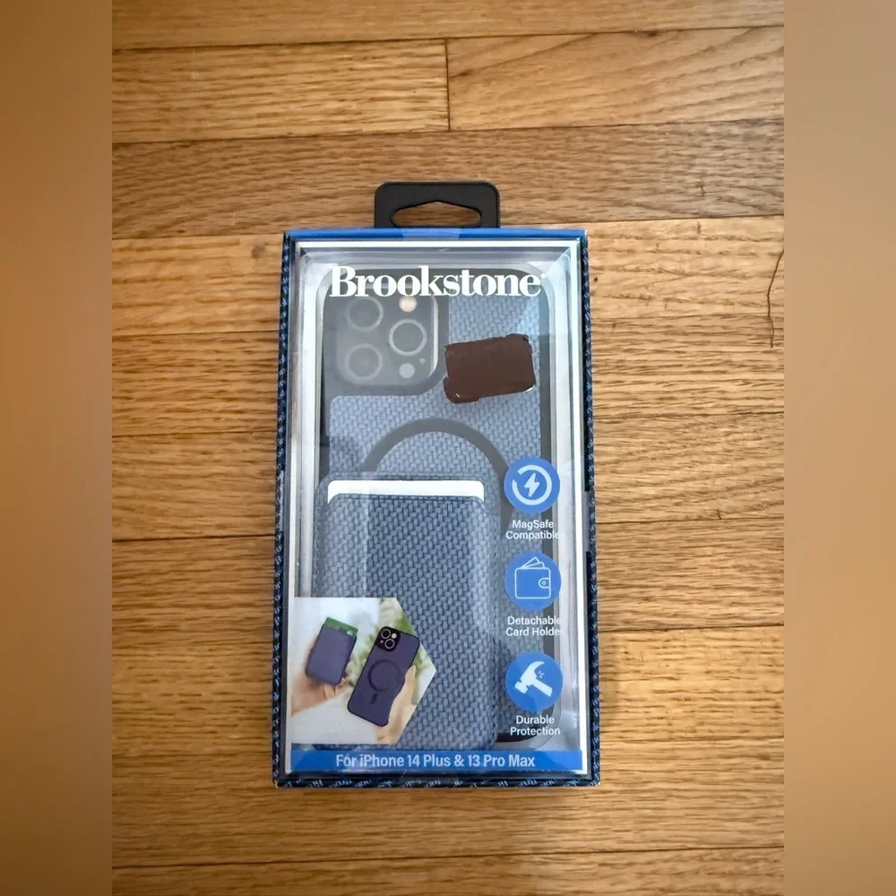 Brookstone Blue iPhone 14 Pro Max Case with MagSafe